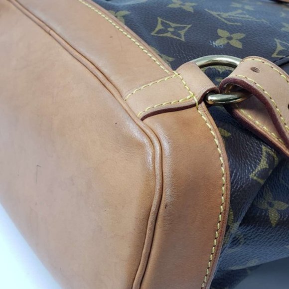 Auth Louis Vuitton Monogram Montsouris PM Backpack - Picture 12 of 16